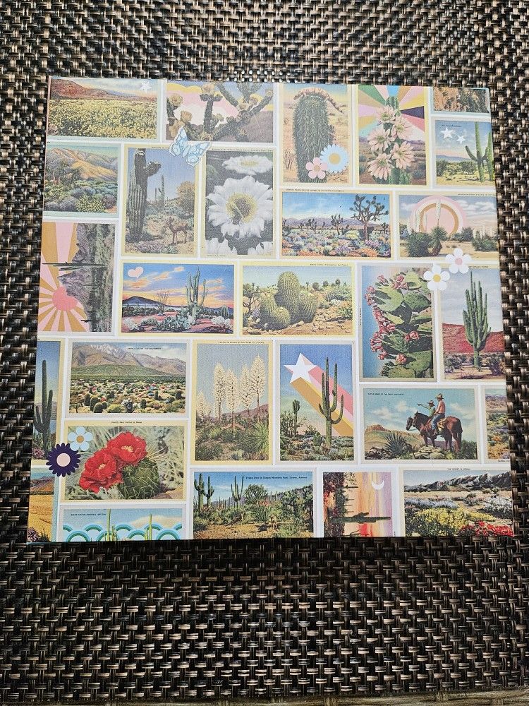Retro Painted Desert Puzzle 500 Pcs