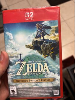 Zelda Tears of the Kingdom Nintendo Switch 2 Edition Brand New Sealed