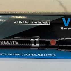 VIBELITE Extendable Magnetic Flashlight with Telescoping Magnet Pickup Tool-Cool