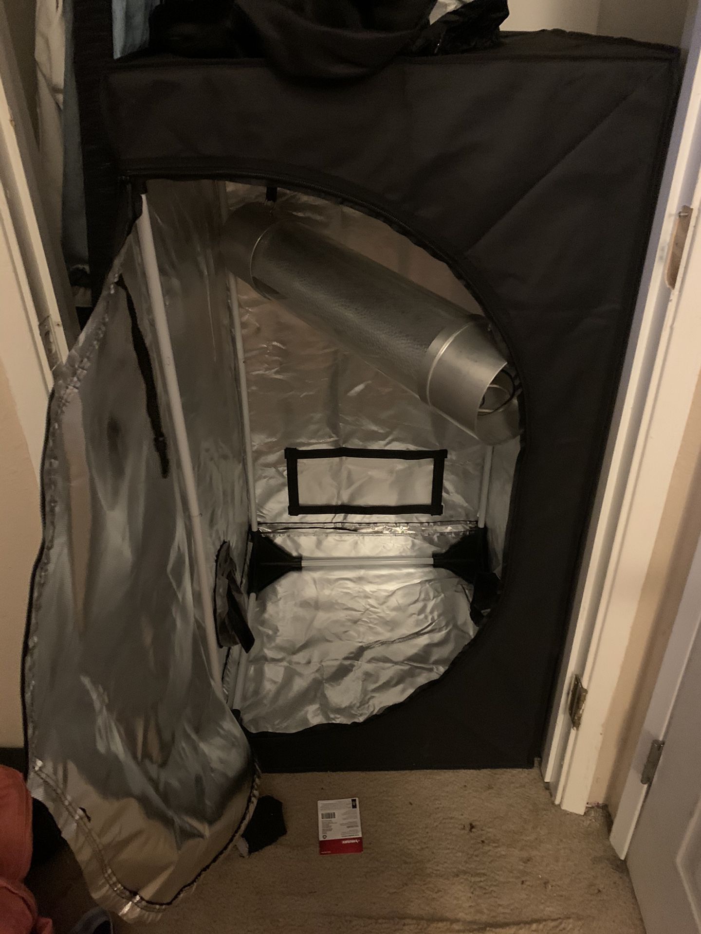 24x24x48 grow tent with 1000w mh