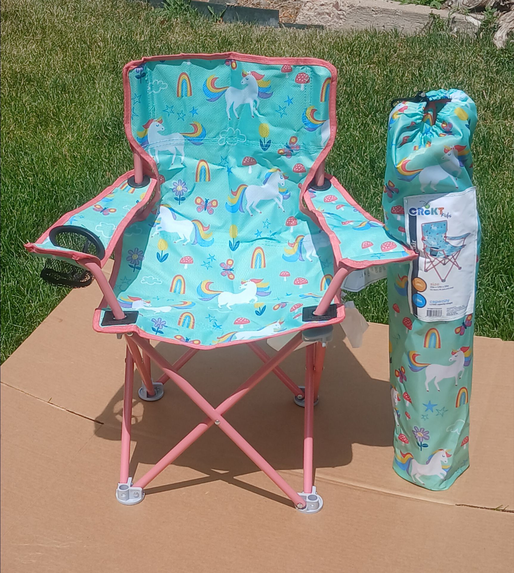 BRAND NEW! "CRcKT•Kids" ☆Unicorn☆ Folding Chairs
