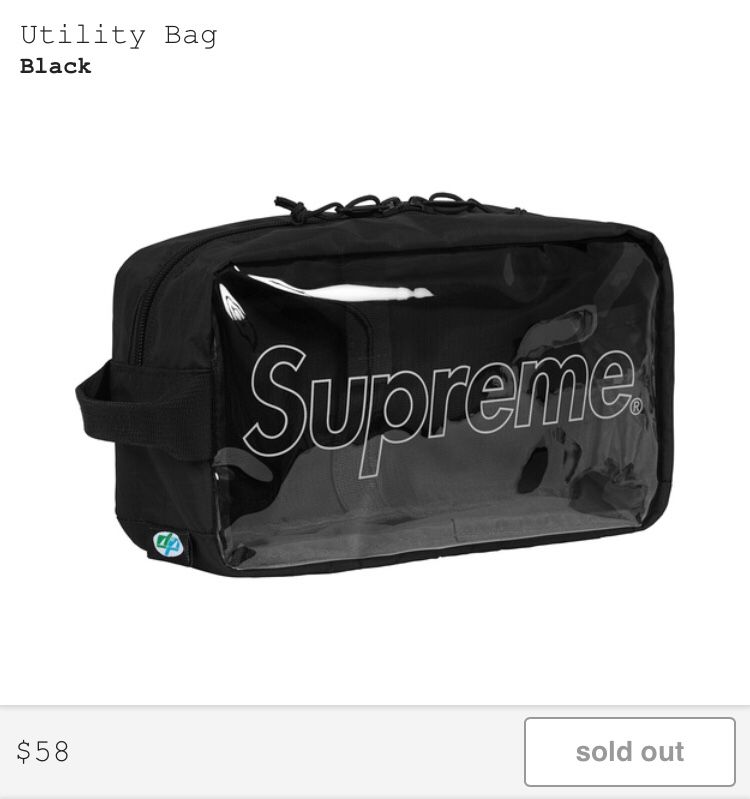 Supreme utility bag