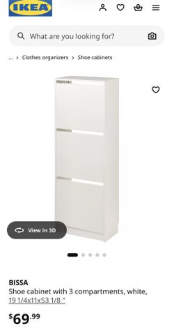IKEA BISSA Shoe cabinet