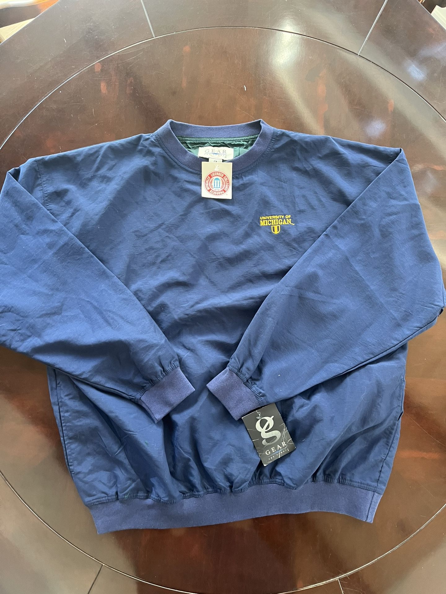 Vintage University of Michigan Windbreaker