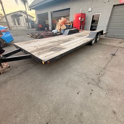 22’ Flatbed Utility Trailer