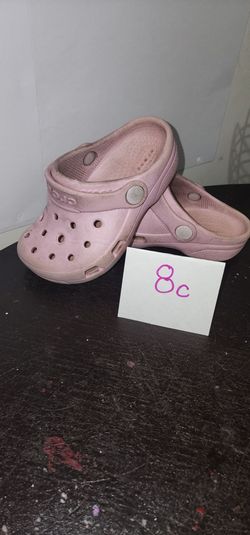 Crocs Kids Clogs Size 8C Pink