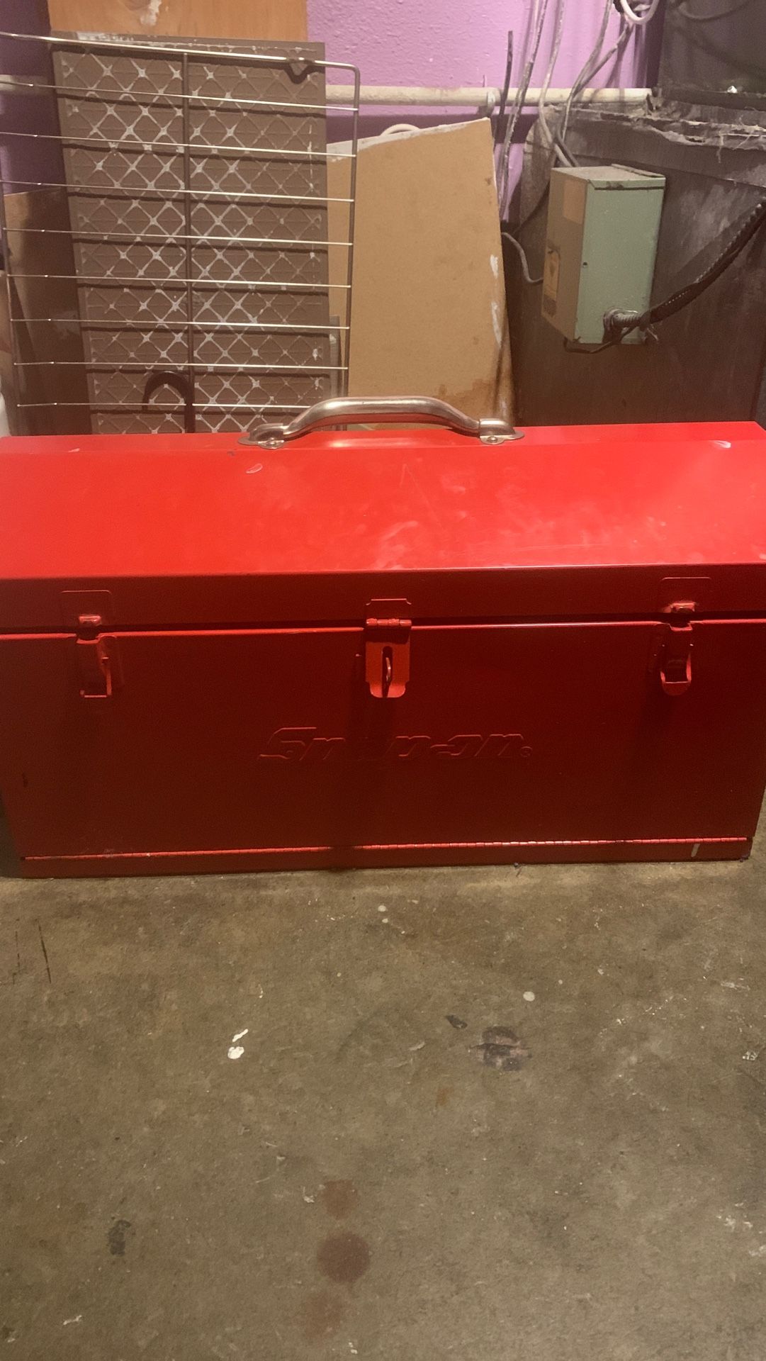 Snap on tool box only