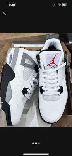 White Cement Jordan 4