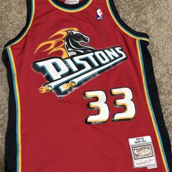 Grant Hill Pistons Jersey 