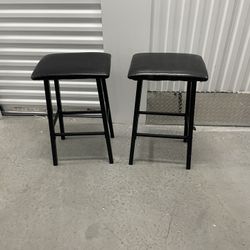 Rectangle Cushion Stool X 2