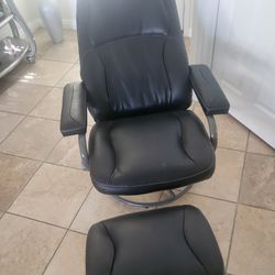 Office/recliner Chair With Footstool