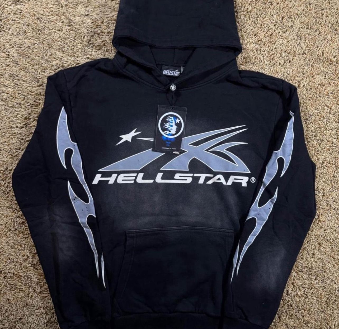 Black HELLSTAR Hoodie