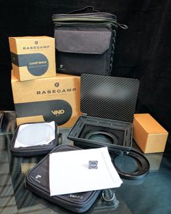 PolarPro Basecamp Matte Box Kit with Variable ND 2-5 & Polarizer Filters
