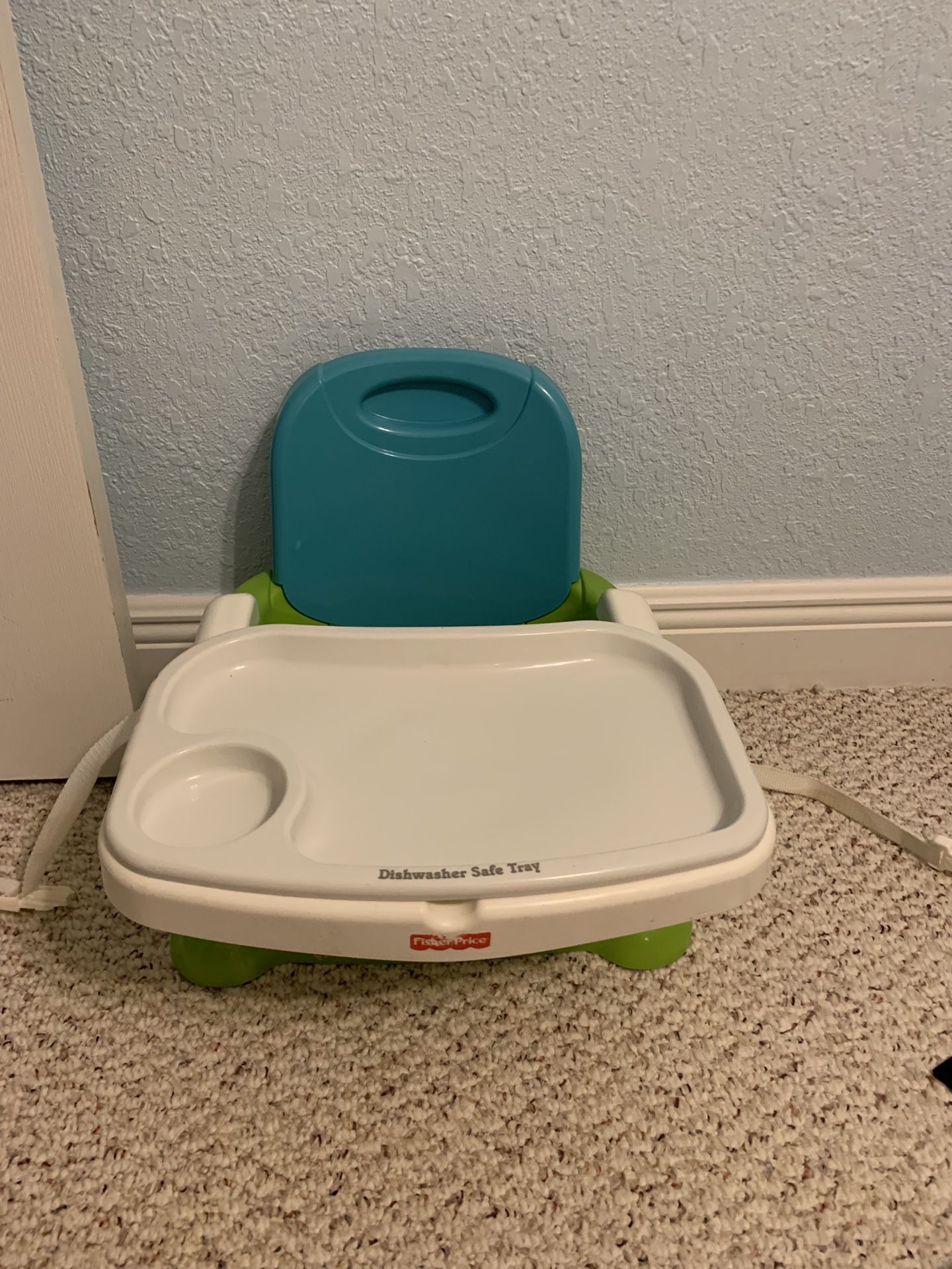 Fisher Price Portable High Chair / Booster with tray