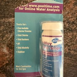 New Pool Test Strips 