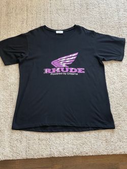 Men’s Black Rhude Tee