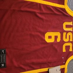 Bronny James USC Trojans Nike Basketball Jersey - Cardinal
