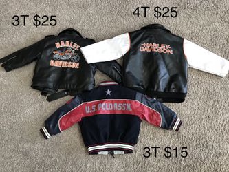 Boys leather jackets