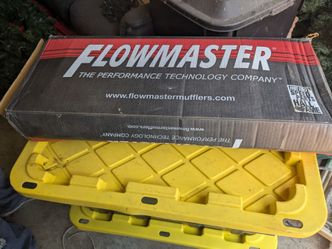 Flomaster dual pipe muffler new