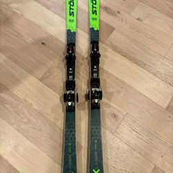 Stockli Laser SX Racing Skis 181cm with Salomon WRT12 Racing Bindings