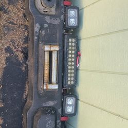 Jeep Jk Wrangler Front Bumper Led Offroad