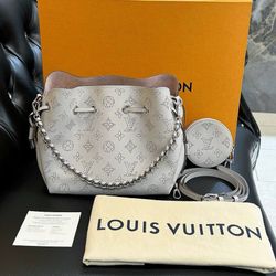 Louis Vuitton Bella Bucket Bag M57536 Brume Gray/Pink SOLD OUT L NEW