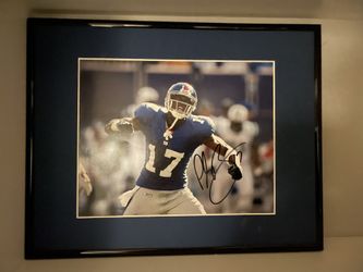 Plaxico Burress - Autograph Picture NYG