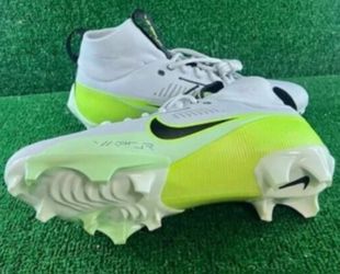 Brand New Nike Vapor Edge Pro 360 2 Football Cleats Platinum Green Men Sizes 8, 9, 10, 12 (If Posted It's Available) 