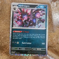 Pokémon TCG Hydreigon M24 010/015 FRESHLY OPENED McDonald’s Promo Holo Evolved