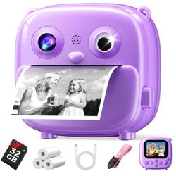 Ploomen Kids Instant Print Camera                               #0995