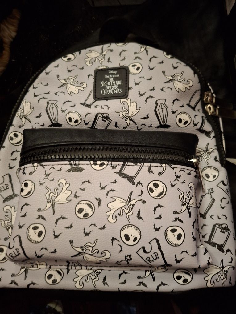 Disney The Nightmare Before Christmas  Mini Backpack New 