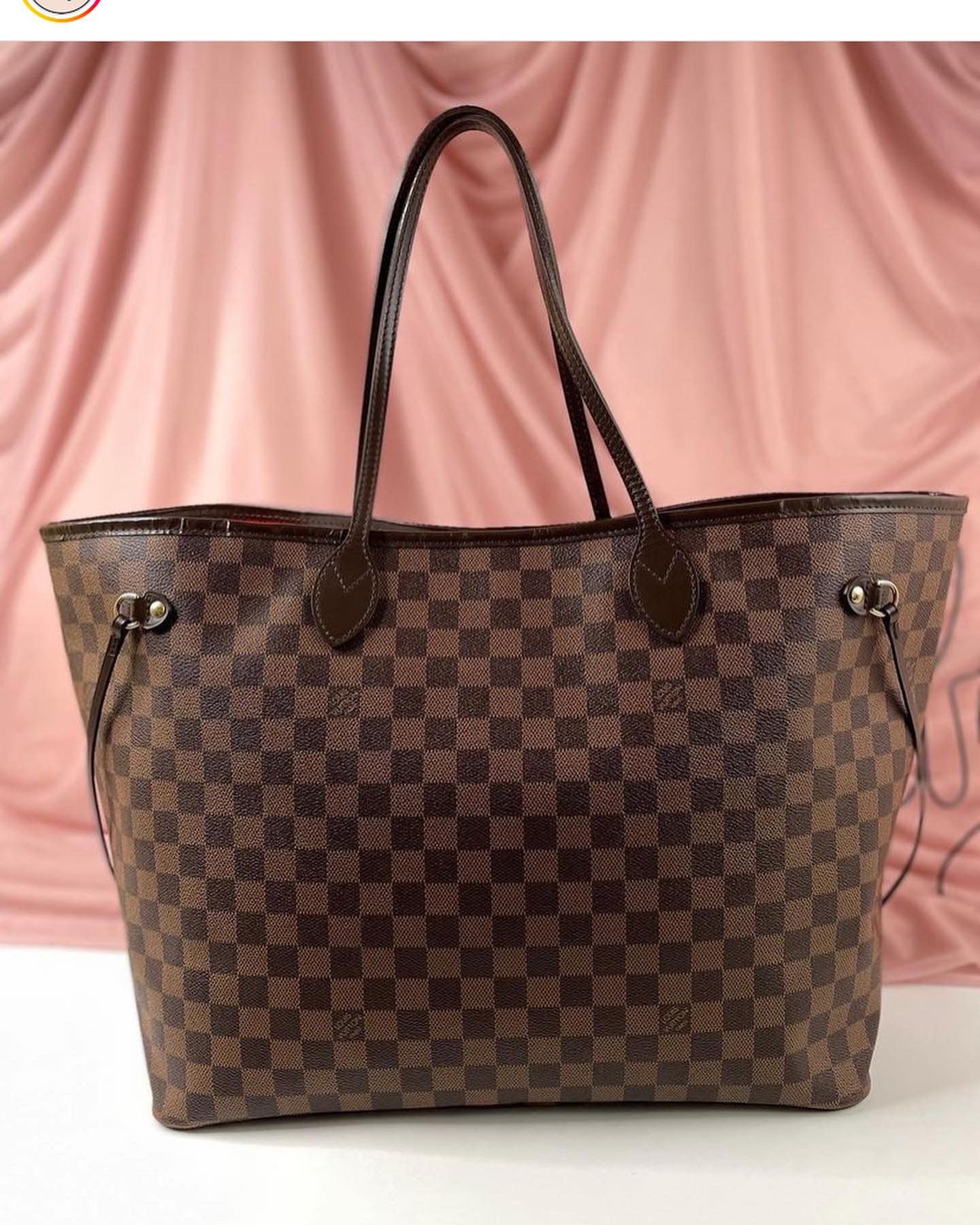 LV Neverful Tote Bag With Small Wallet 