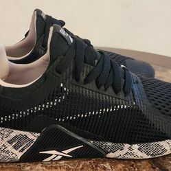 Reebok Women Sneakers,  Black Mesh 8.5, New Without Tags Unused 