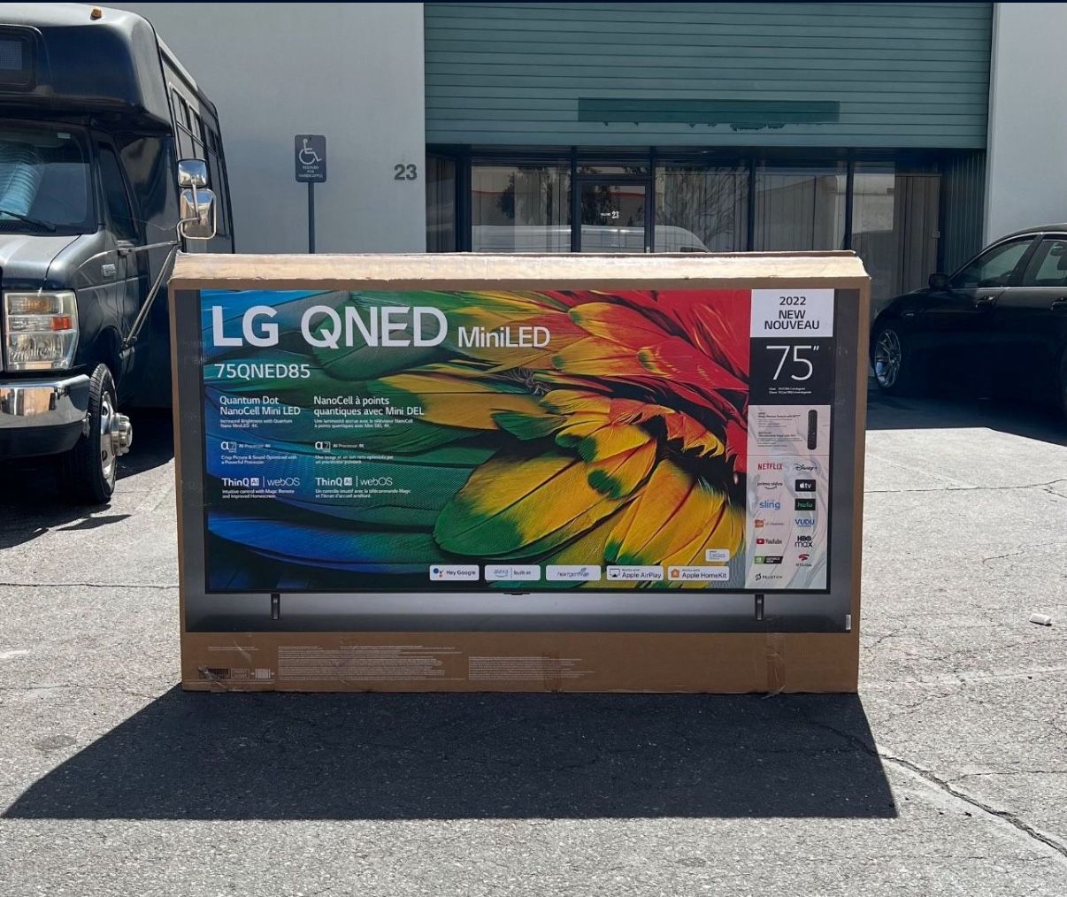 75 “ LG Smart 4K QNED HDR MIN LED 120HZ HDR TV