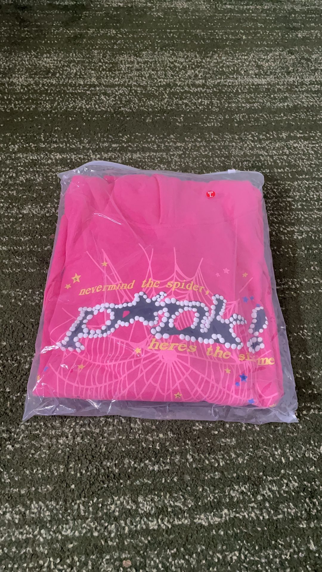 Pink Spider Hoodie