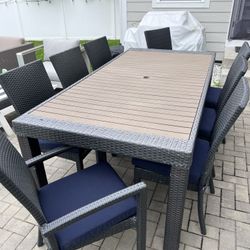 8 Seat Patio Set With Table