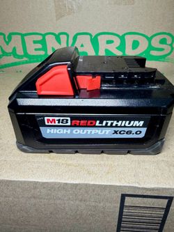 M18 REDLITHIUM HIGH OUTPUT XC6.0 6.0Ah battery