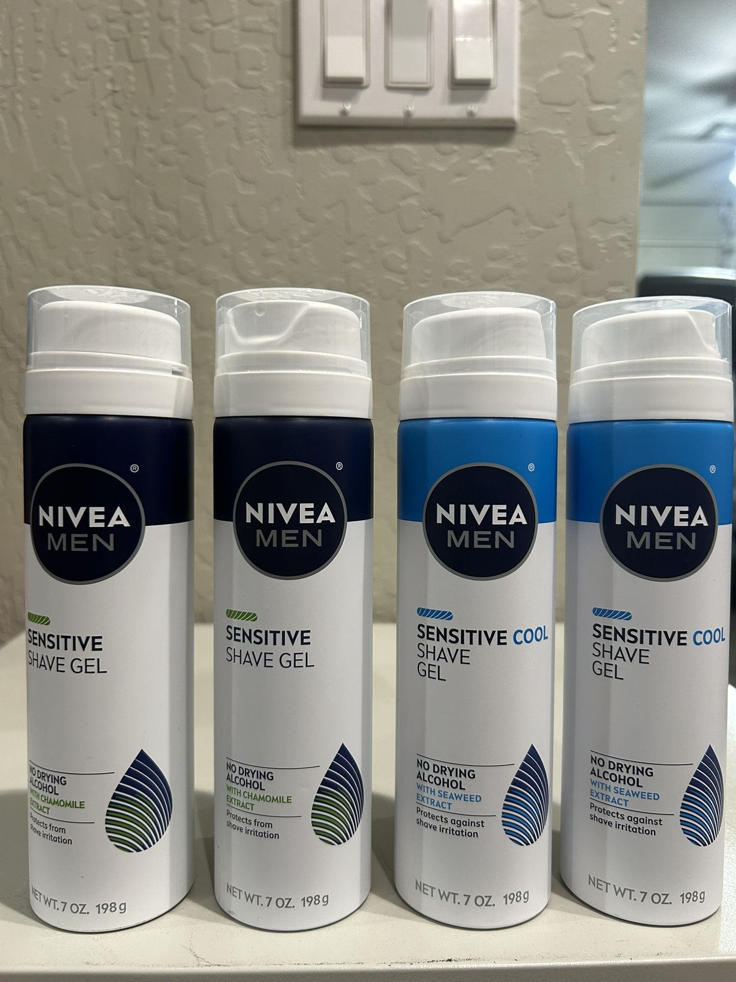 NIVEA MEN SENSITIVE SHAVING GEL $3.00 EACH