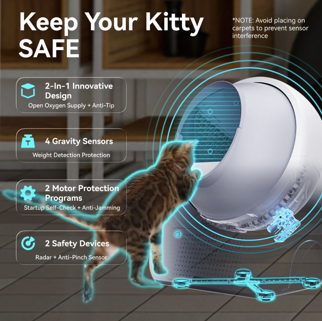 CATLINK Self Cleaning Litter Box - Scooper Luxury Pro-X