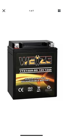 New in the box. four wheeler,jet ski, side-by-side, battery