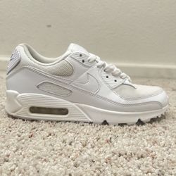 white Nike air max 90’s