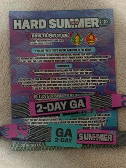 hard summer tickets