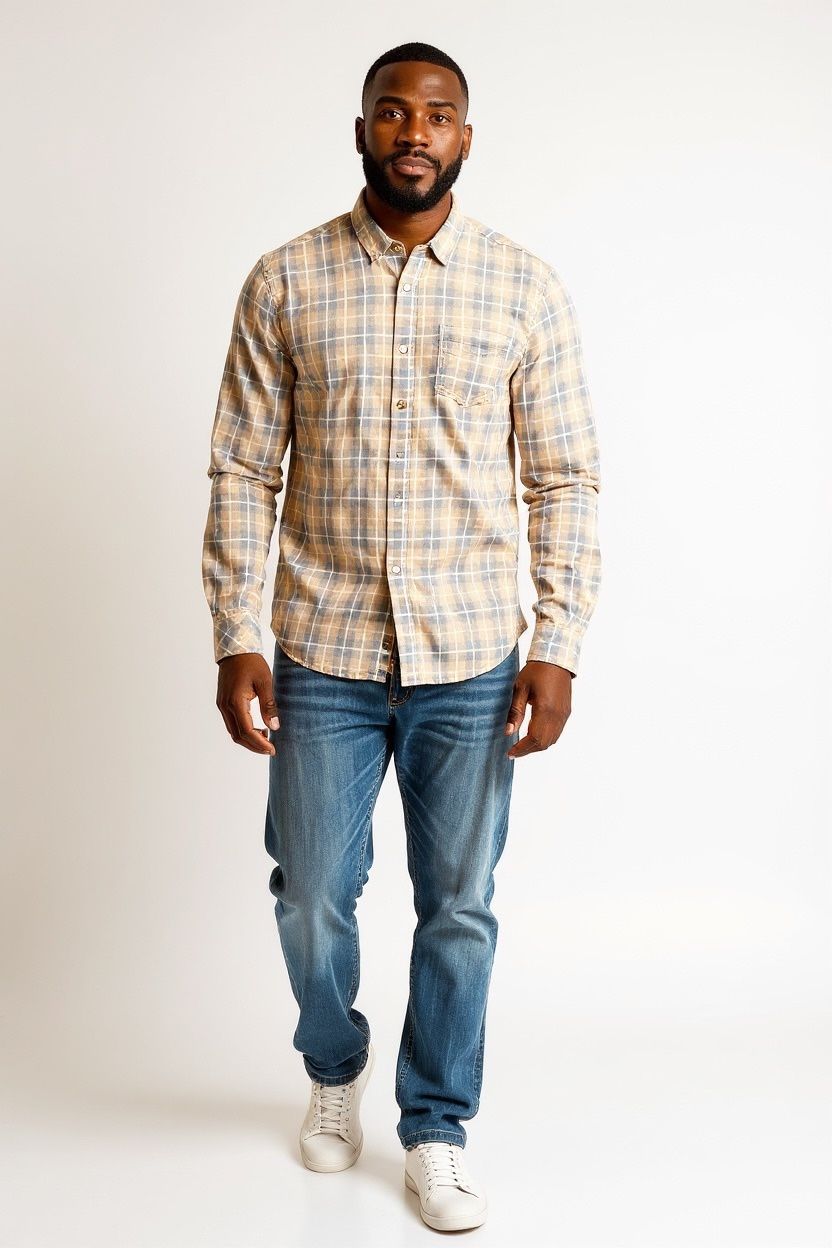 NEW Rails Plaid Shirt Men’s Size Large Cotton Plaid Button Up Long Sleeve NWT