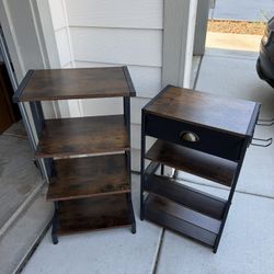Antique Wooden side table’s in like new condition!