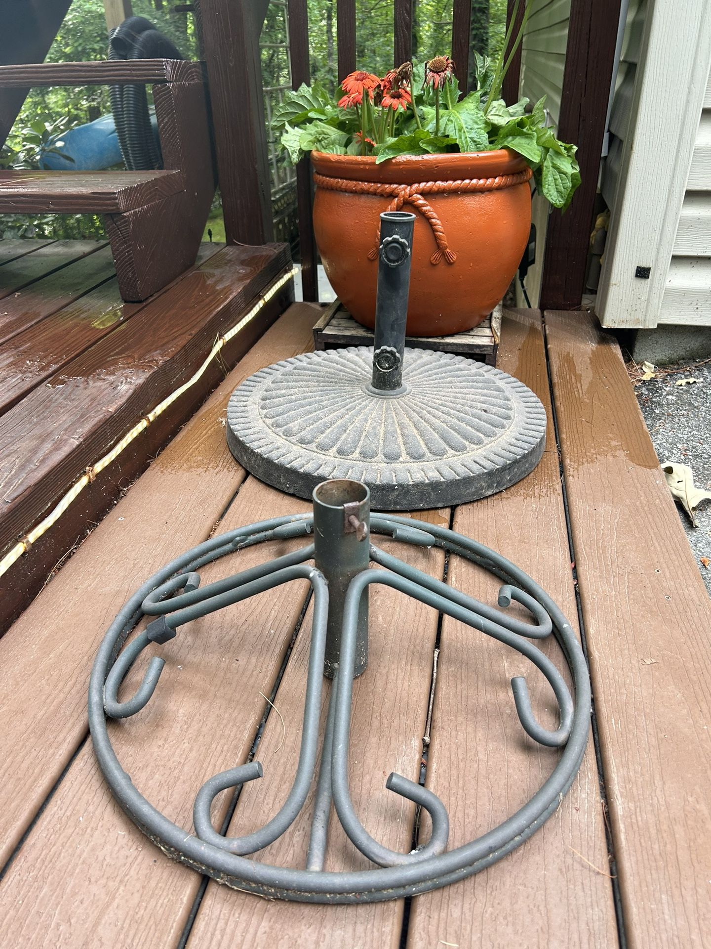 EDIT (One Left): A Pair of Heavy Duty Umbrella Stands ($25 each or $40 for the Pair)
