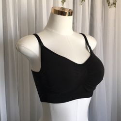 Skims Shapeware Black Bra Size L