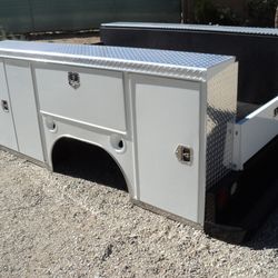 ##JUST SOLD##The "PACIFIC PROVEN SOLUTION" 8' SRW Service Utility Bed auto parts accessories