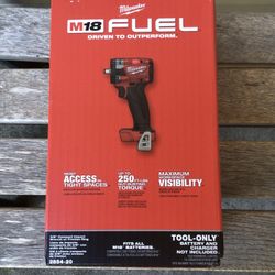 Milwaukee M18 FUEL 3/8”  Impact Wrench. Brand NEW.  Tool Only. 