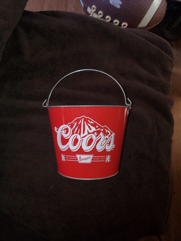 Official Coors Banquet Ice Bucket