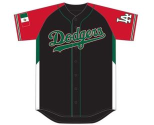 DODGERS MEXICAN HERITAGE JERSEY